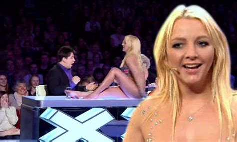Britain S Got Talent Britney Spears Lookalike Fails To Wow The Judges Despite Very Raunchy