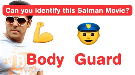 Guess the movie name based on hero and location showing in picture. Salman Khan Emoji Challenge! Can you Guess his Bollywood ...