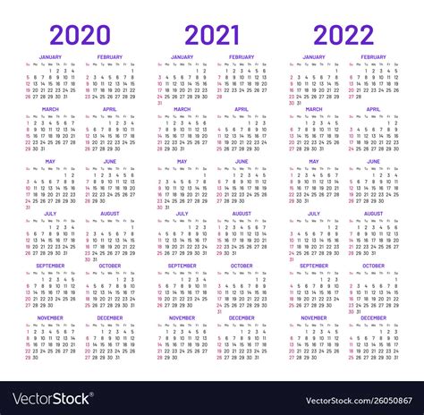 Calendar For 2021 And 2022 Free Letter Templates