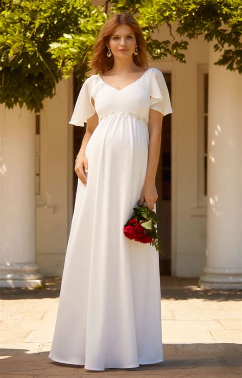 everly maternity wedding gown ivory maternity wedding dresses evening wear and party clothes