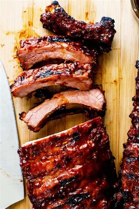 When the timer goes off (and not a minute before), pull the full rack out of the oven, and then carefully remove the foil. The Ultimate BBQ Baby Back Ribs | Recipe in 2020 | Bbq ...