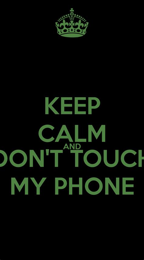Turn on do not disturb while driving on iphone. Don T Touch My Phone Wallpapers - WallpaperSafari