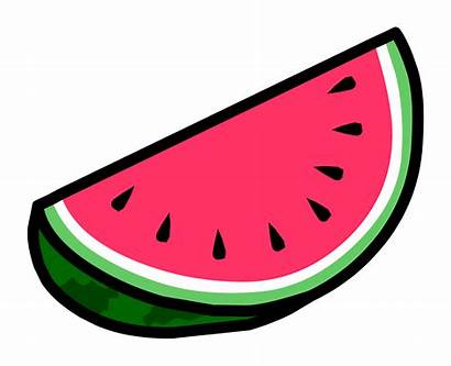 Watermelon Transparent Clipart Cartoon Icon Wikia Kawaii