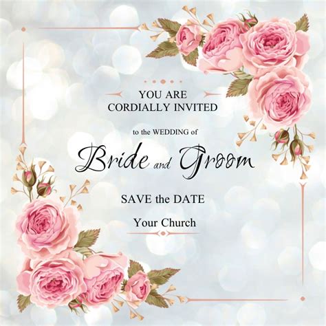 Copy Of Wedding Invitation Postermywall