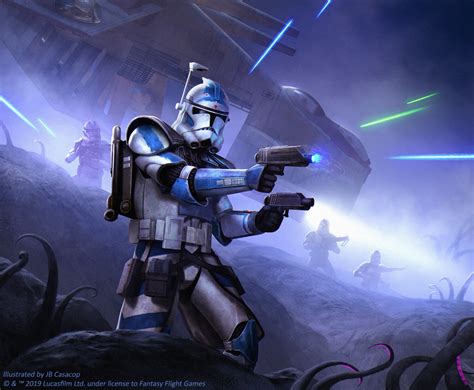 Artstation Arc Trooper Fives Jb Casacop Star Wars Padme Star Wars