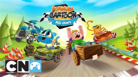 Formula Cartoon All Stars Review Mobile App Cartoon Network Youtube