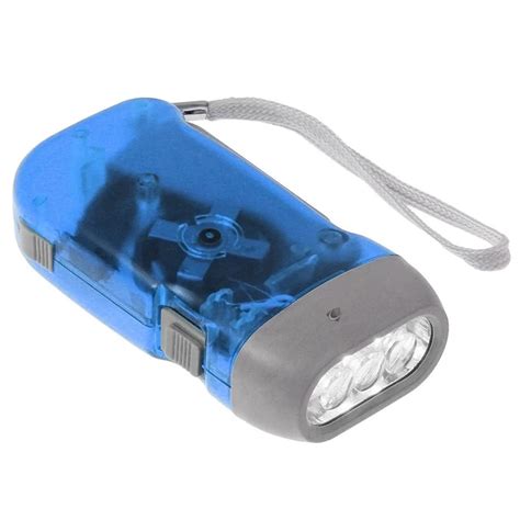 Ultra Bright Dynamo Crank Flashlightrechargeable Mini Led Flashlight