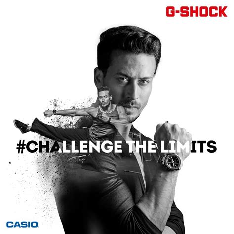 Casio India Signs Tiger Shroff As G Shock Brand Ambassador