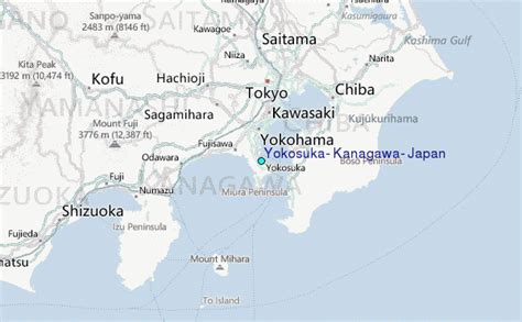 Map Of Yokosuka Japan Naval Base Yokuska Japan An Aerial View Of