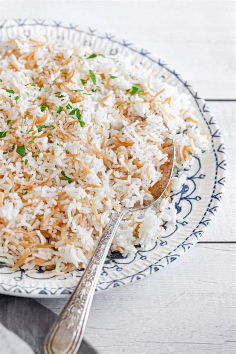 Arabic Rice With Vermicelli Traditional Recipe Hungry Paprikas