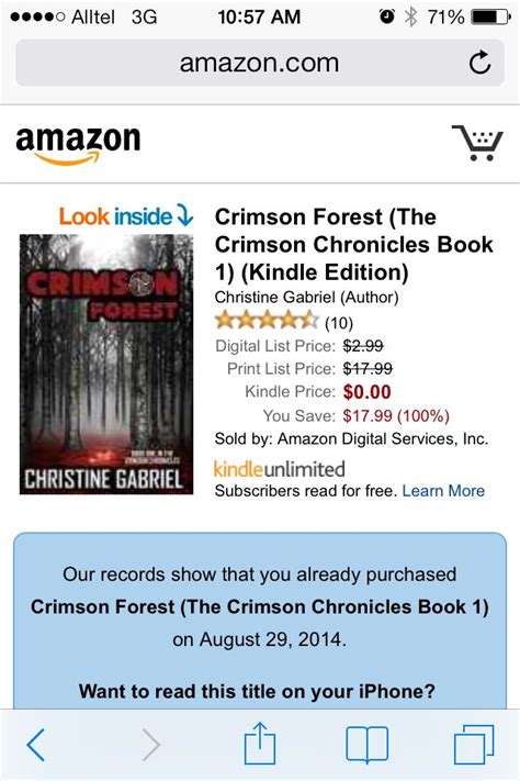 A stylized bird with an open mouth, tweeting. #Free today only 9/19, #CrimsonForest on #Amazon #Twilight ...