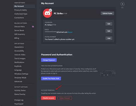 How To Delete Your Discord Account 2023 Guide Pc Strike