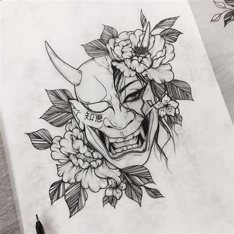 250 hannya mask tattoo designs with meaning 2020 japanese oni demon japanese mask tattoo