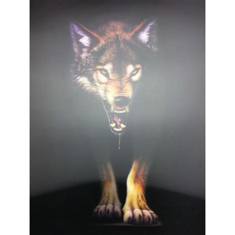 Wall Art Wolf 3d Wall Art 4 Of 20 Photos