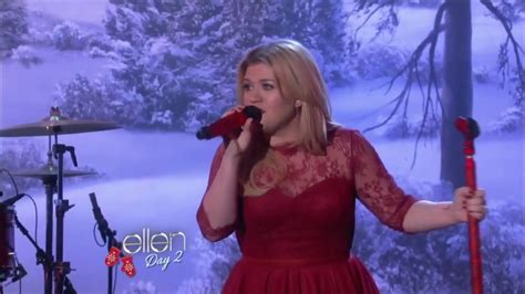 Kelly Clarkson Underneath The Tree Ellen Show 2013 Youtube