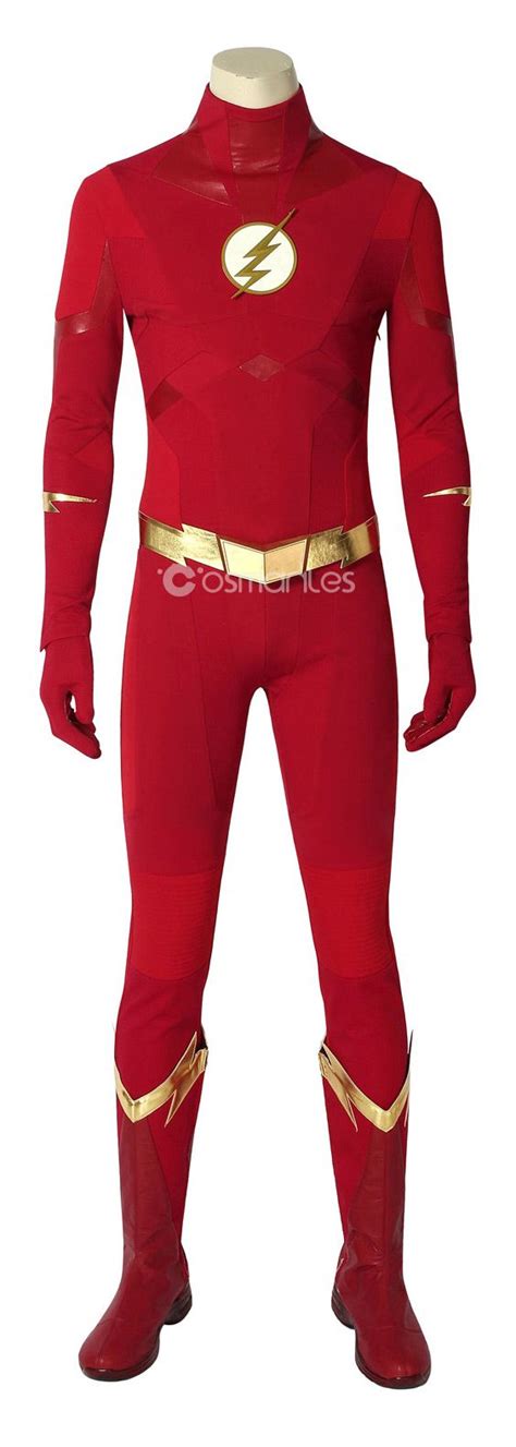 Costumes Fashion The Flash Season 5 Costume Cosplay Suit Barry Allen