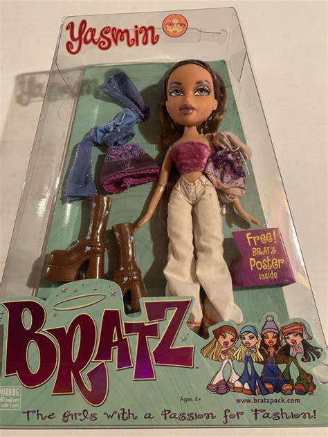 2001 vintage first 1st edition bratz yasmin doll new in box w clothes shoes rare 35051248569 ebay