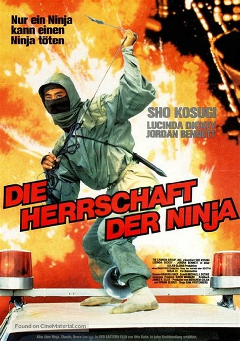 Ninja Iii The Domination 1984 German Movie Poster