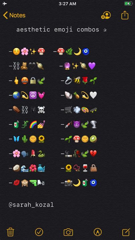 Grunge Emoji Aesthetic Combos See More Ideas About Emoji Emoji