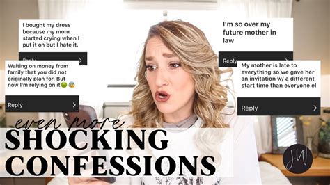 More Shocking Wedding Confessions Youtube