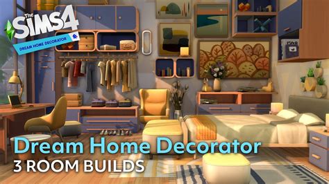 My First 3 Dream Home Decorator Themed Rooms The Sims 4 Stop Motion