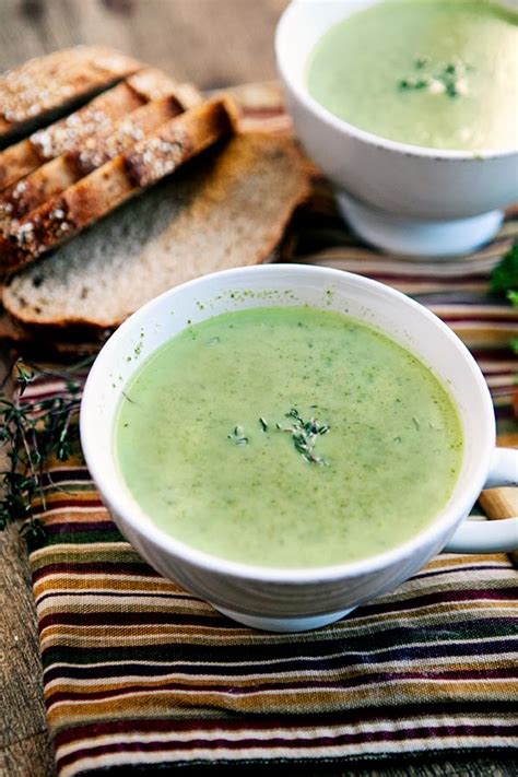 Creamy Broccoli Spinach Soup Recipe