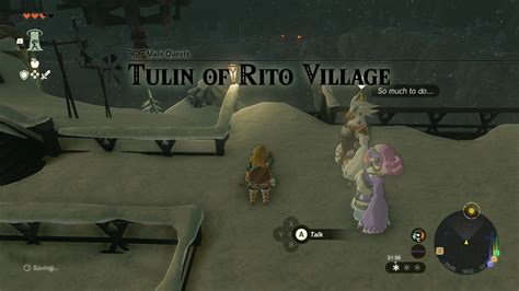 Tulin Of Rito Village Quest Wind Temple And Colgera Boss Zelda Tears Of The Kingdom Game