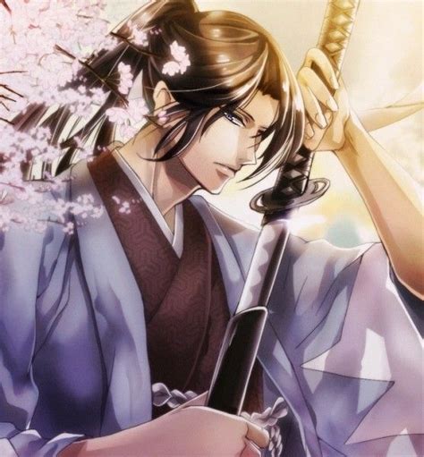 Hijikata Toshizou Hakuouki1246633 Samurai Anime Cute Anime Guys