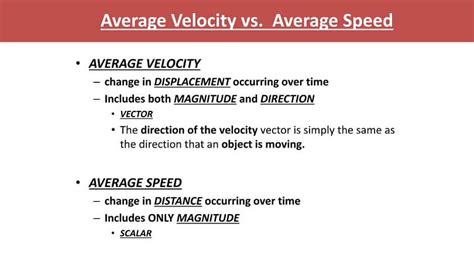 Difference Between Average Speed And Average Velocity Differencebetween
