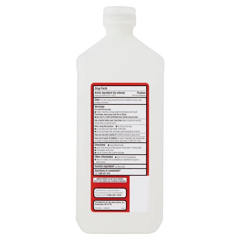 Buy Equate 91 Isopropyl Alcohol Liquid Antiseptic 32 Fl Oz Twin Pack