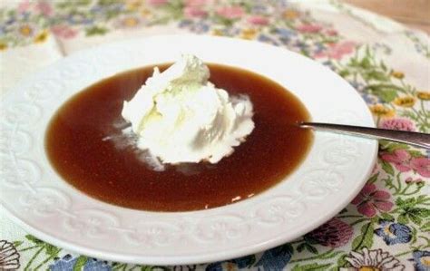 Nypon Soppa Also Known As Rose Hip Soup From Sweden Vanilla Sauce
