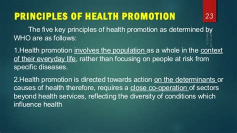 Introduction To Health Promotion