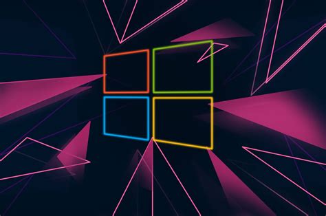 2560x1700 Windows 10 Neon Logo Chromebook Pixel Wallpaper Hd Abstract