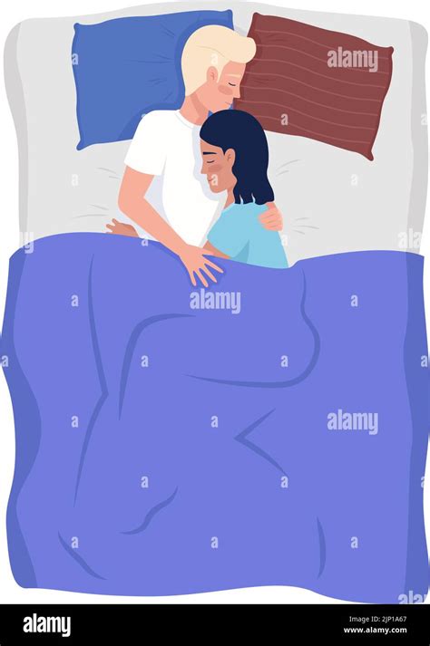 indian couple in bed stock vector images alamy