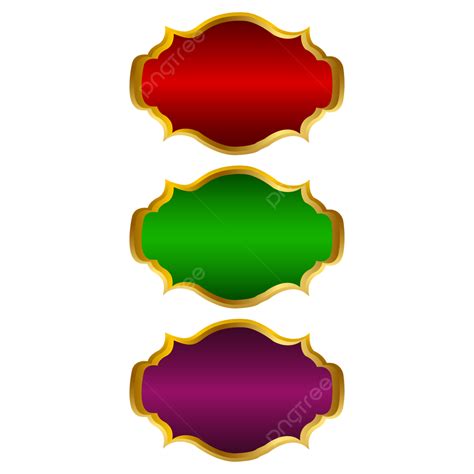 Golden Luxury Islamic Banner With Transparent Background Vector Golden
