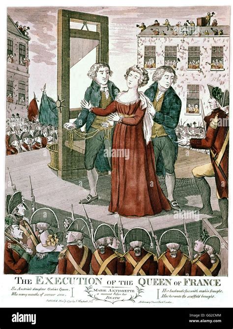 The Execution Of Marie Antoinette