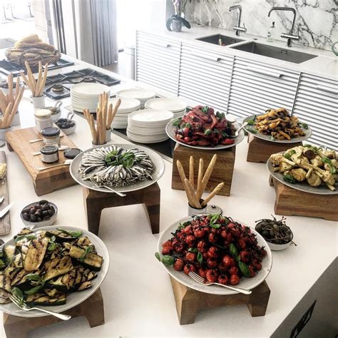 Here are some of our favourite ideas to narrow down the options The At home crew busy at work preparing a Mediterranean ...