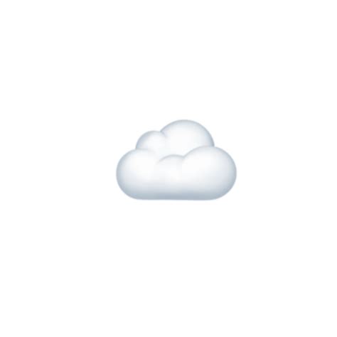 Emoji Iphone Cloud Cloudemoji Sticker By Abrtmsyislove