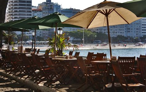banco de imagens de praia mar restaurante alvorecer período de férias barra andar café