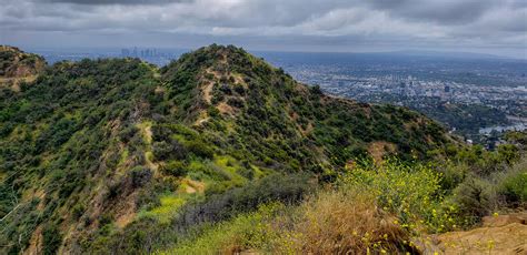 Looking over LA from Hollywood Hills, Hollywood, California, USA : r/hiking
