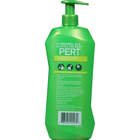 Pert Classic Clean Shine Enhancing 2 In 1 Shampoo Plus Conditioner 33