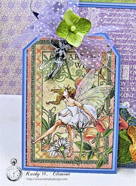 Graphic 45 Fairie Wings Shaker Card Folio Kathy By Design