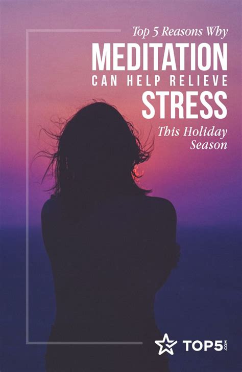 5 Reasons Why Meditation Can Help Relieve Stress This Holiday Season How To Relieve Stress