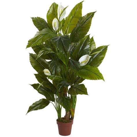 Nearly Natural 2 Ft Artificial Spathyfillum Plant Real Touch 6811