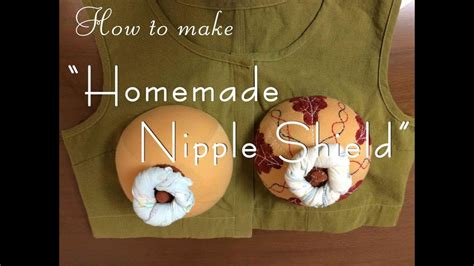 How To Make Homemade Nipple Shieldㅣ유두보호대 만들기 Youtube