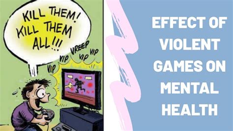 Effect Of Violent Video Games On Mental Health And Behaviour Youtube
