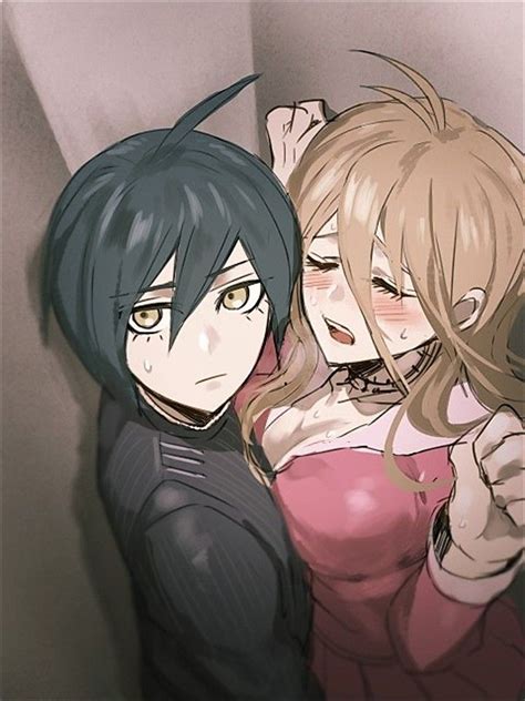 Shuichi And Miu Danganronpa Anime Video Game Anime