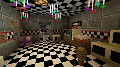 Fnaf 1 Map Minecraft Download Zoomearth