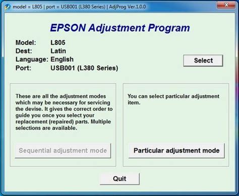 Windows 10, 8.1, 8, 7, vista, xp / apple mac os x. Epson L805 Adjustment Program Software Multi PC Compatible - Lifetime works | Epson, Ink reset ...