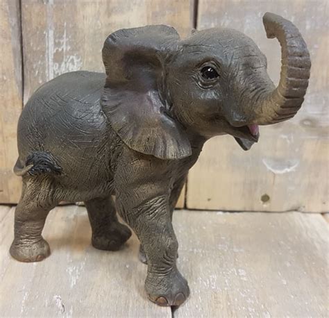 Standing Baby Elephant Calf Out Of Africa Ornament The Loft